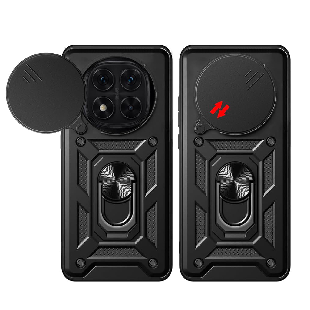 Чохол-накладка BeCover Military для Xiaomi Redmi Note 14 Pro 5G Black (712869) фото2