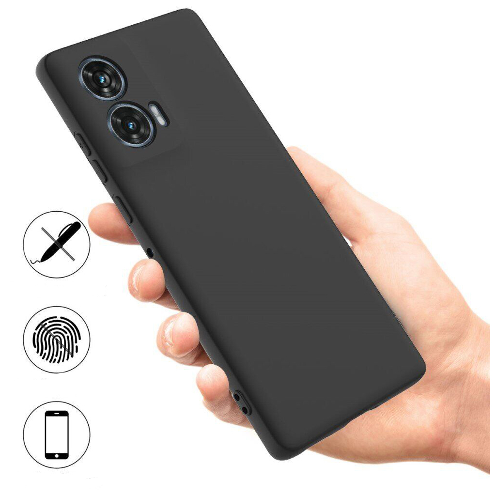 Чохол-накладка BeCover для Motorola Edge 50 Fusion Black (712742) фото4