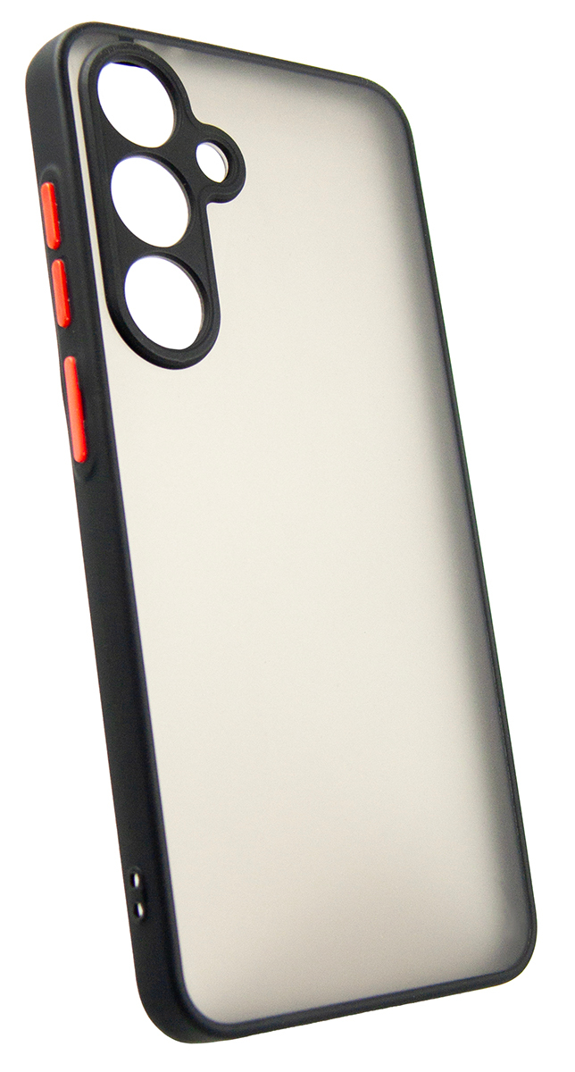 Чохол-накладка Dengos Matt для Samsung Galaxy S24 FE SM-S721 Black (DG-TPU-MATT-152) фото