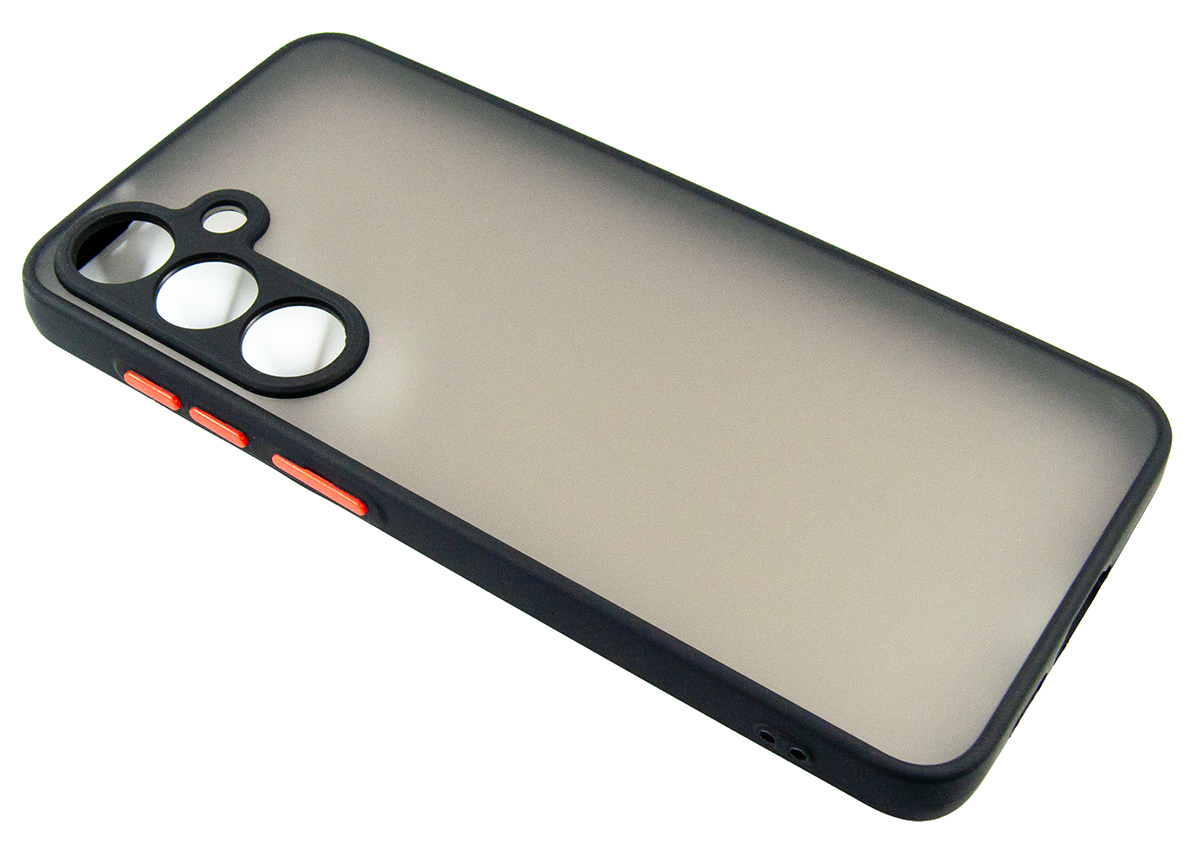Чохол-накладка Dengos Matt для Samsung Galaxy S24 FE SM-S721 Black (DG-TPU-MATT-152) фото