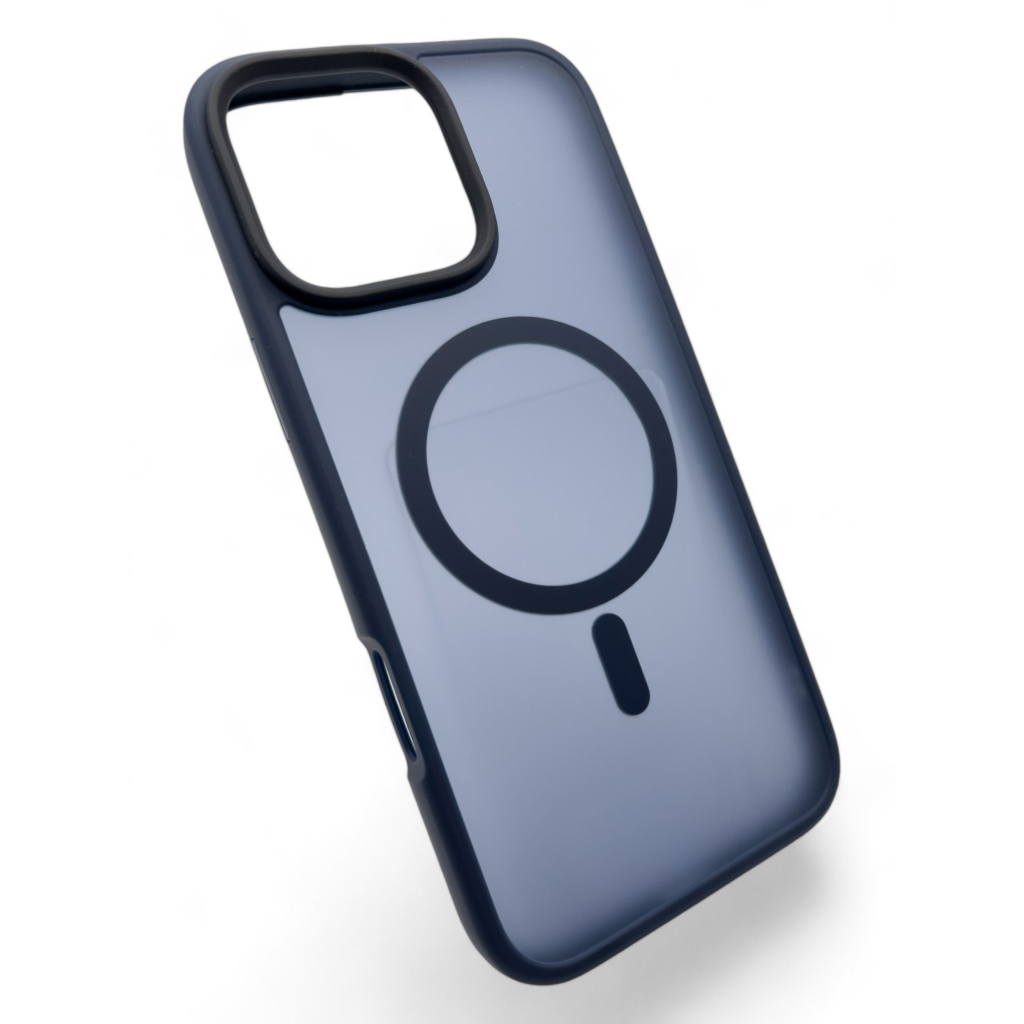 Чохол-накладка BeCover Metal Buttons Case MagSafe для Apple iPhone 16 Pro Blue (712097) фото
