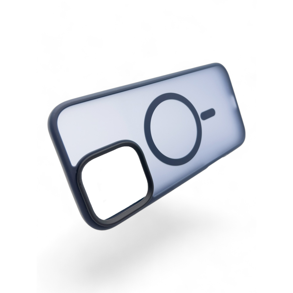 Чохол-накладка BeCover Metal Buttons Case MagSafe для Apple iPhone 16 Pro Blue (712097) фото