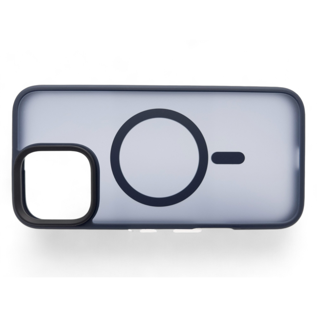 Чохол-накладка BeCover Metal Buttons Case MagSafe для Apple iPhone 16 Pro Blue (712097) фото