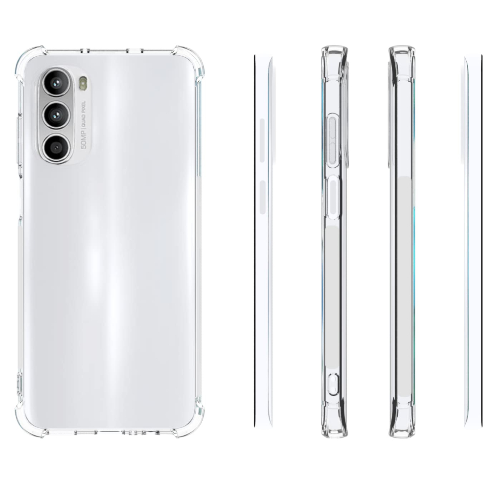 Чохол-накладка BeCover Anti-Shock для Motorola Moto G52/G82 Clear (709320) фото