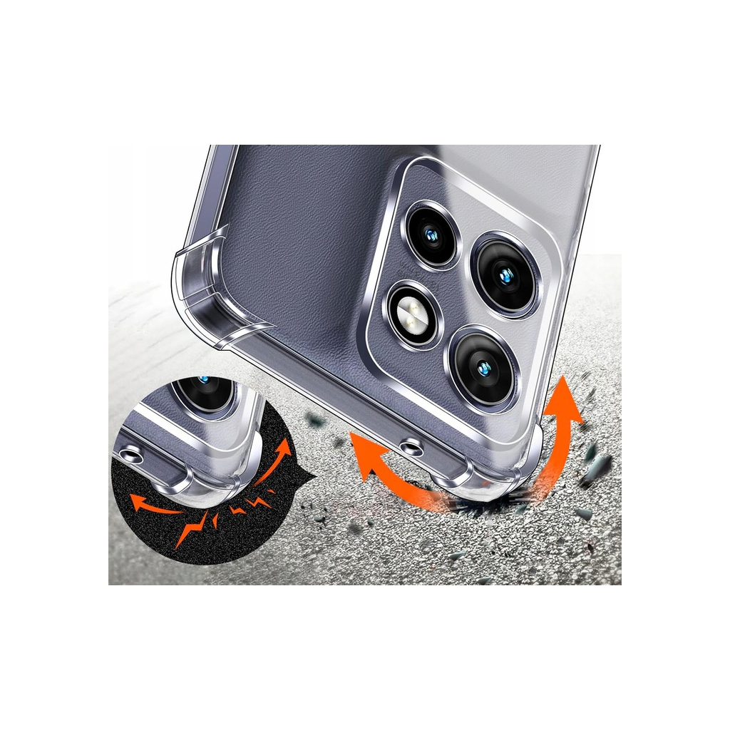 Чохол-накладка BeCover Anti-Shock для Motorola Edge 50 Neo Clear (713150) фото6