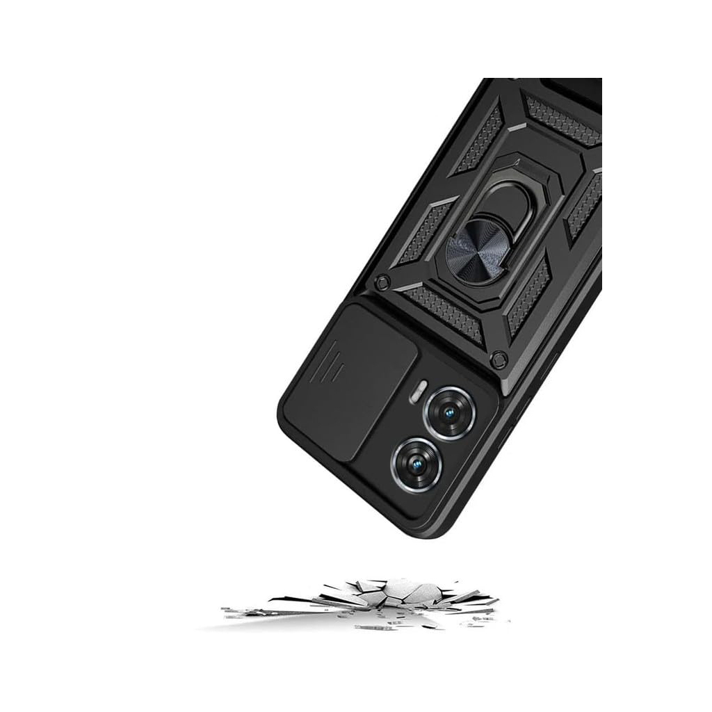 Чохол-накладка BeCover Military для Motorola Moto G85 Black (712163) фото3