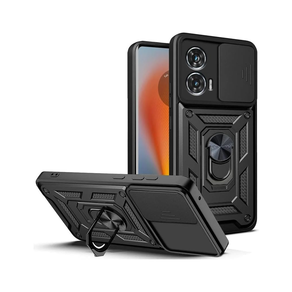 Чохол-накладка BeCover Military для Motorola Moto G85 Black (712163) фото5