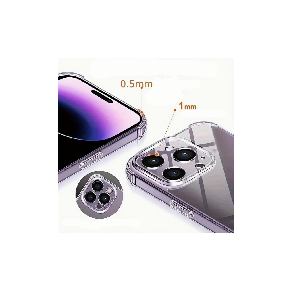 Чохол-накладка BeCover Anti-Shock для Apple iPhone 13 Pro Clear (706981) фото2