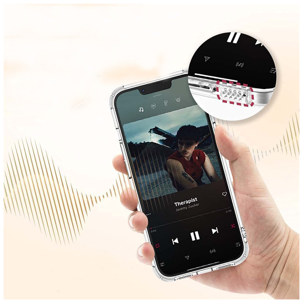 Чохол-накладка BeCover Anti-Shock для Apple iPhone 13 Pro Clear (706981) фото3