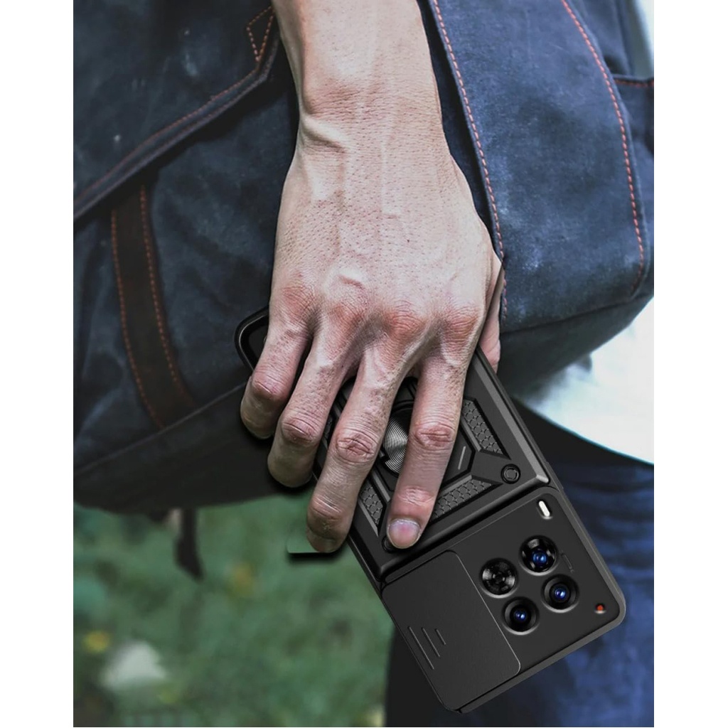 Чохол-накладка BeCover Military для Tecno Camon 30 (CL6) Black (712170) фото6