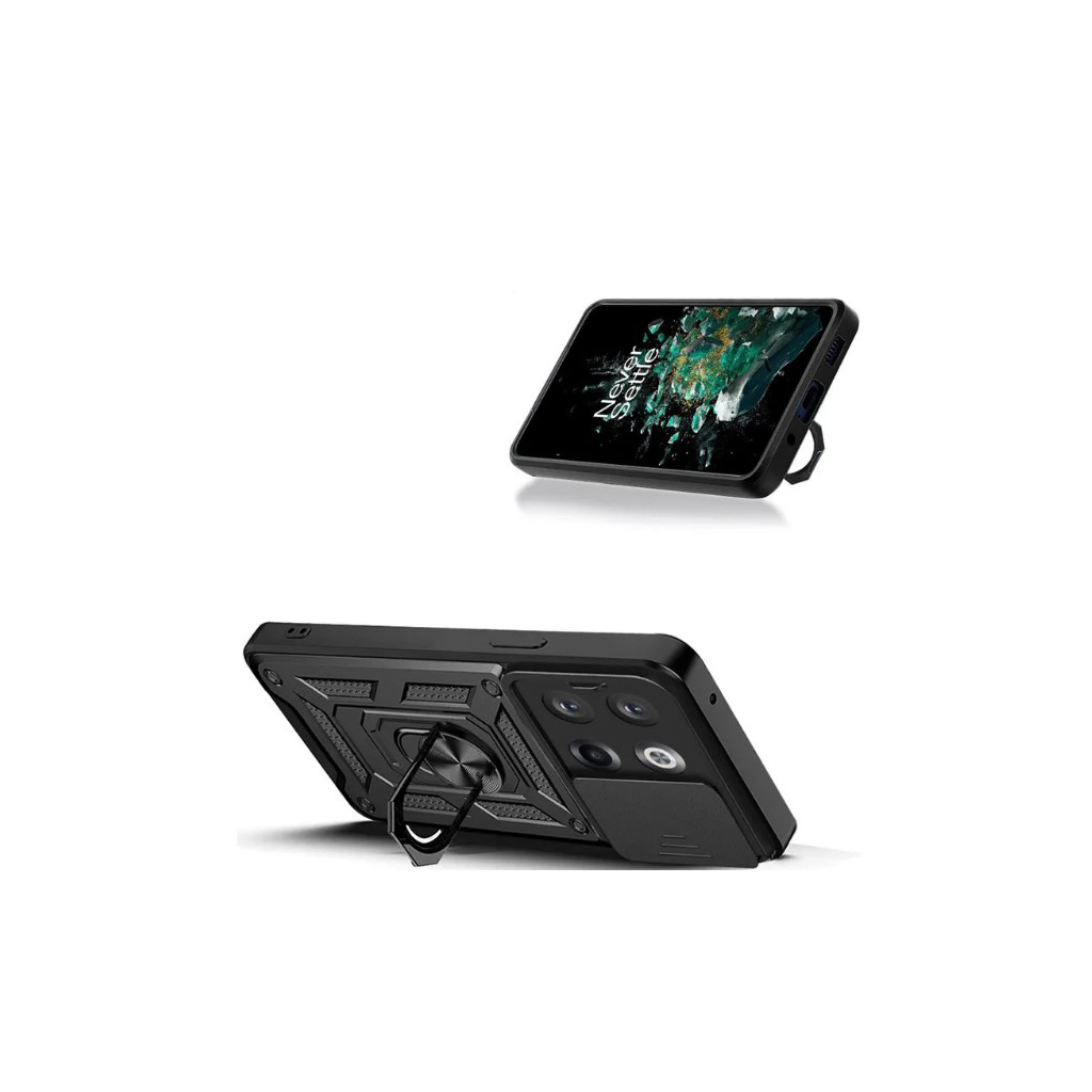Чохол до мобільного телефона BeCover Military OnePlus Ace 2 Black (710137) фото
