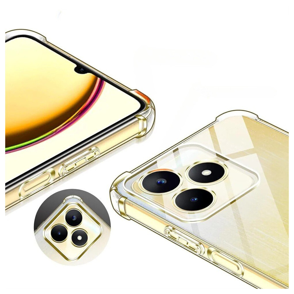 Чохол-накладка BeCover Anti-Shock для Realme Note 50 Clear (711173) фото
