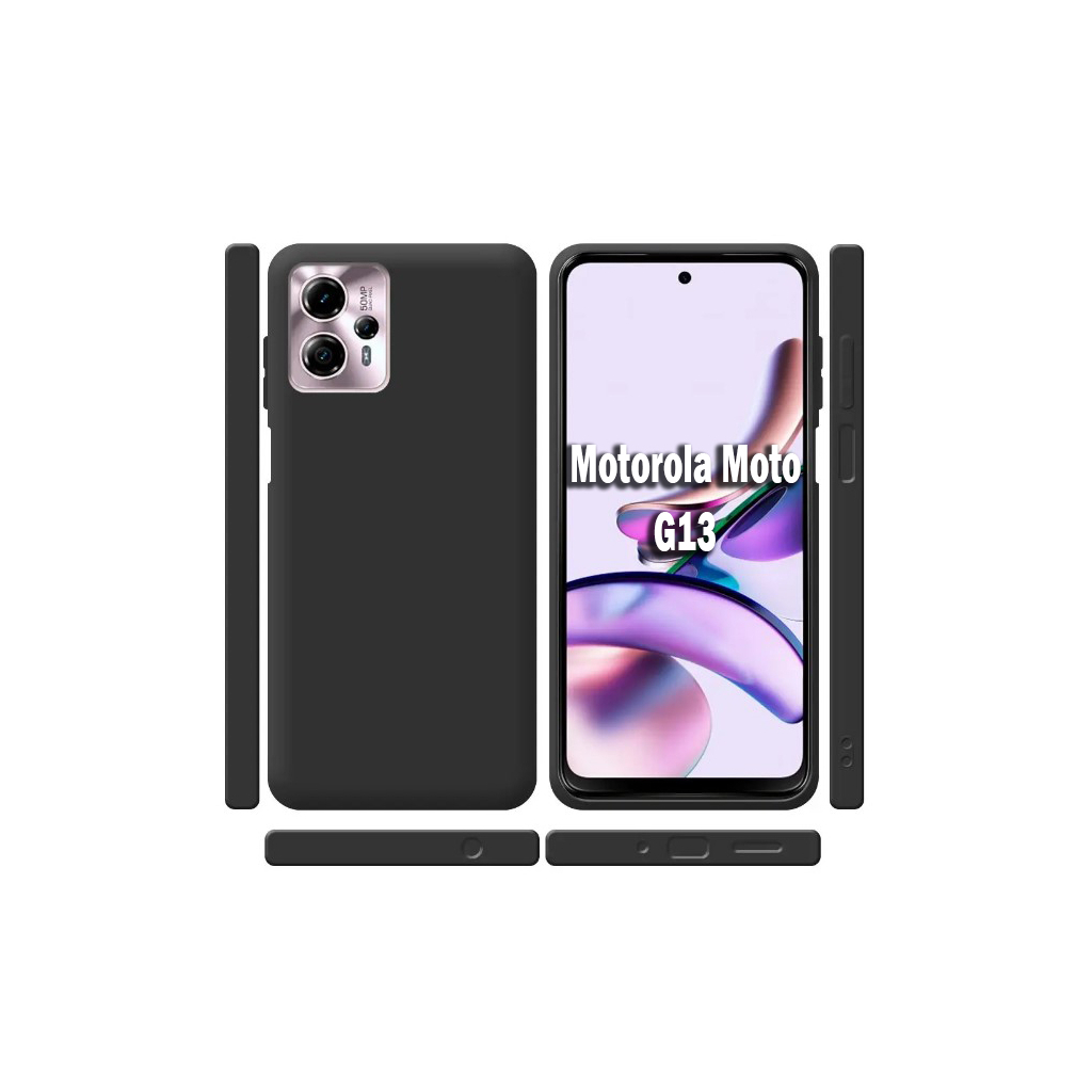 Чохол-накладка BeCover для Motorola Moto G13/G23/G53 Black (708930) фото