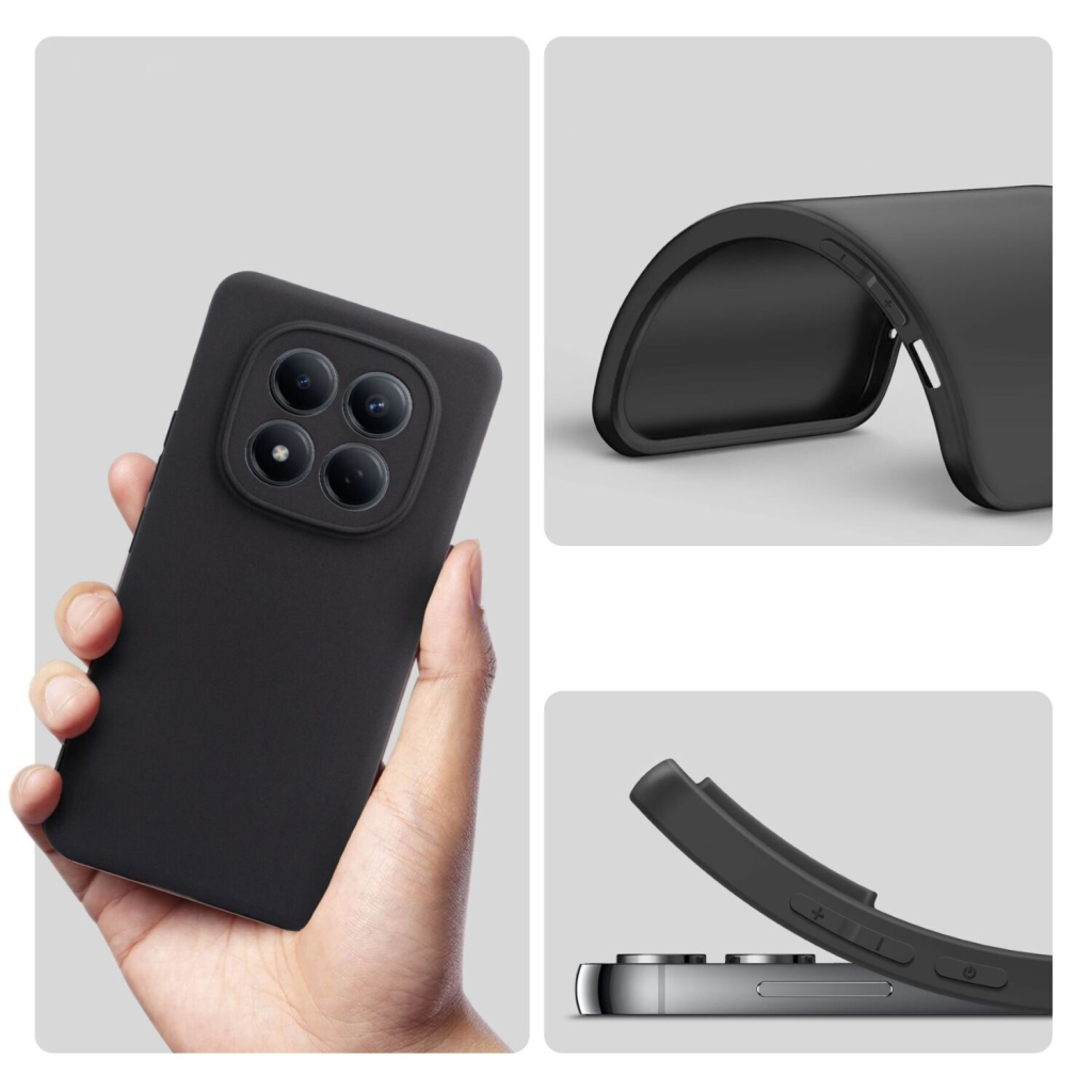 Чохол-накладка BeCover для Xiaomi Redmi Note 15 Pro 4G Black (714972) фото