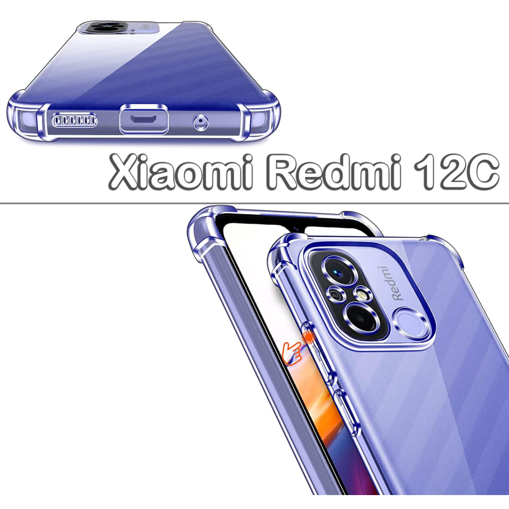 Чохол-накладка BeCover Anti-Shock для Xiaomi Redmi 12C Clear (709176) фото6