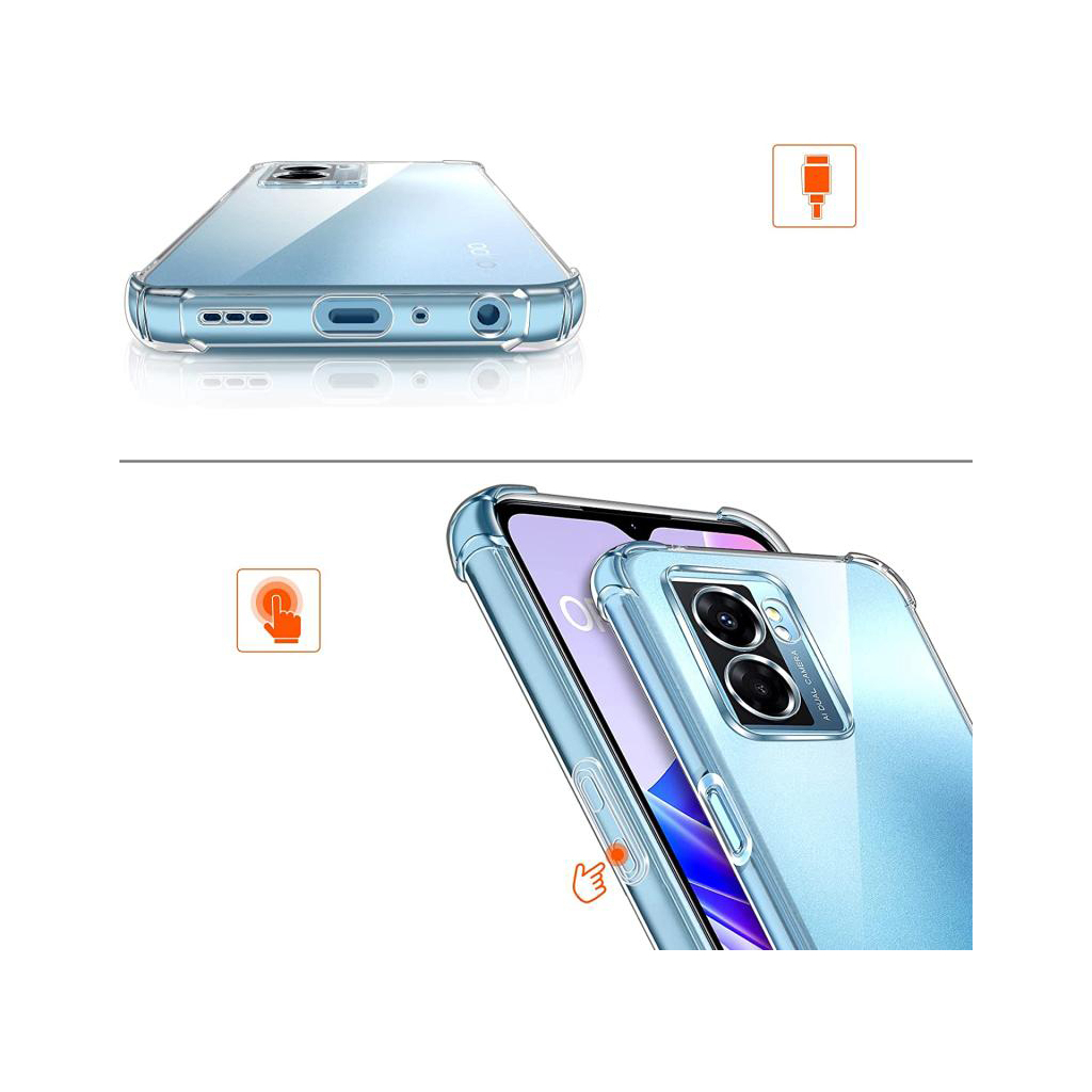 Чохол-накладка BeCover Anti-Shock для Oppo A57s Clear (708893) фото3