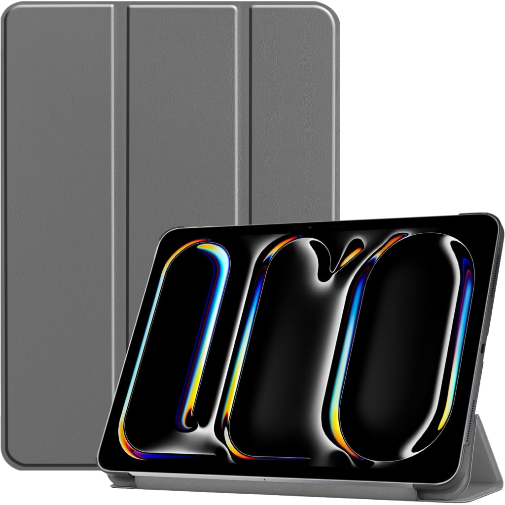 Чехол-книжка BeCover Smart Case для Apple iPad Pro 11" M4 2024 Gray (711625) фото2