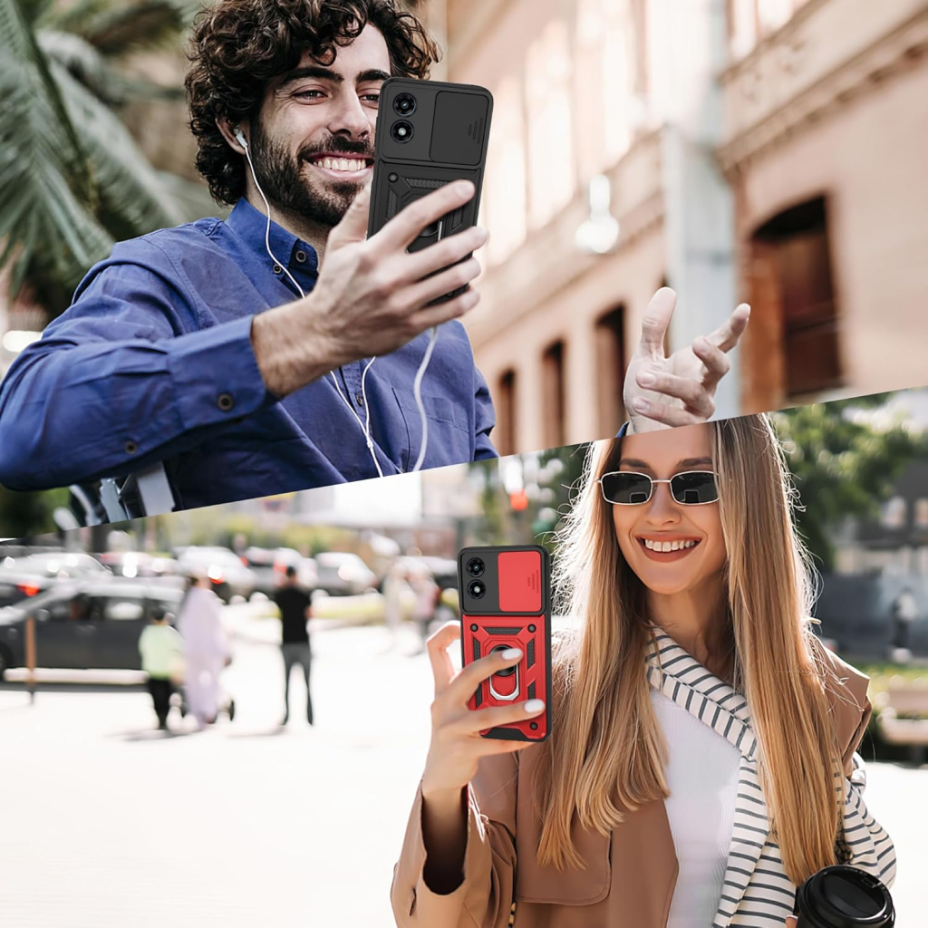 Чохол-накладка BeCover Military для Motorola Moto G04/G04s Black (713062) фото