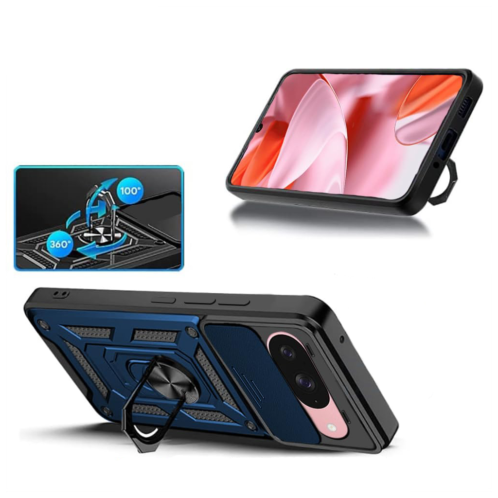 Чохол-накладка BeCover Military для Google Pixel 9 Blue (712185) фото