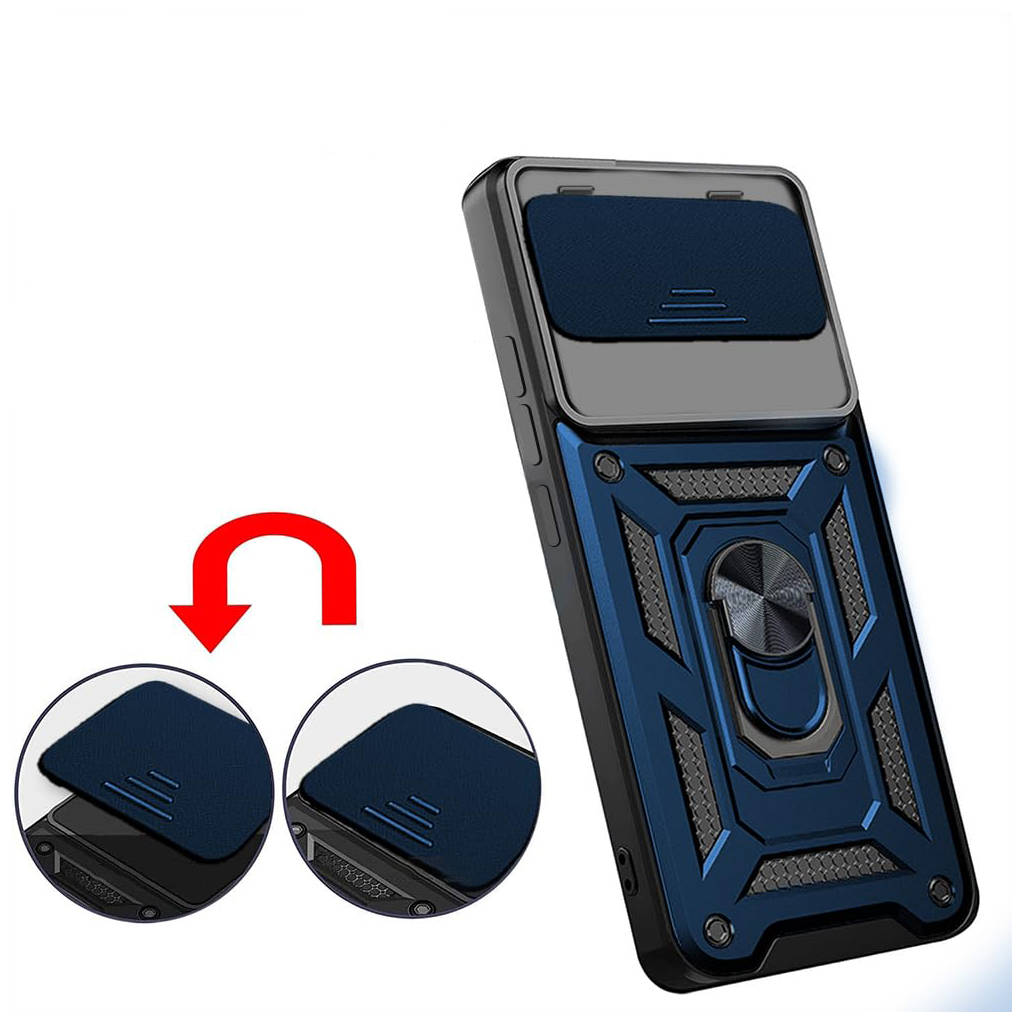Чохол-накладка BeCover Military для Google Pixel 9 Blue (712185) фото