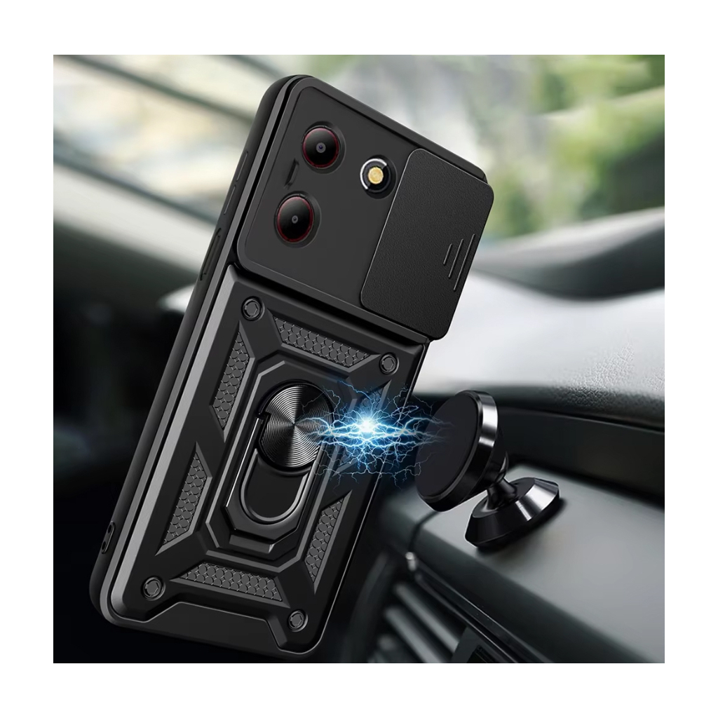 Чохол-накладка BeCover Military для ZTE Blade A54 Black (712172) фото4