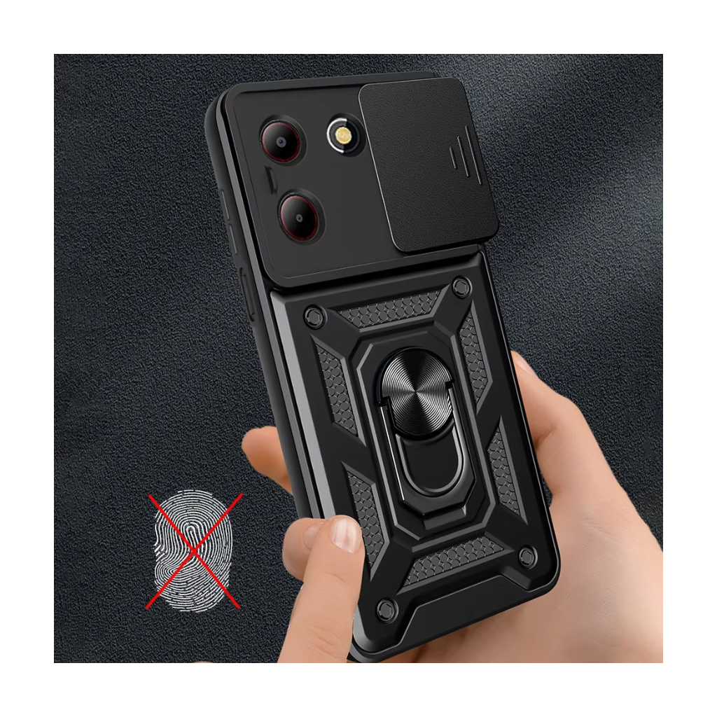 Чохол-накладка BeCover Military для ZTE Blade A54 Black (712172) фото5