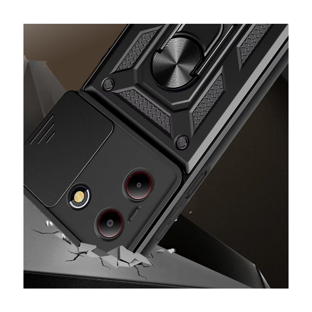 Чохол-накладка BeCover Military для ZTE Blade A54 Black (712172) фото6