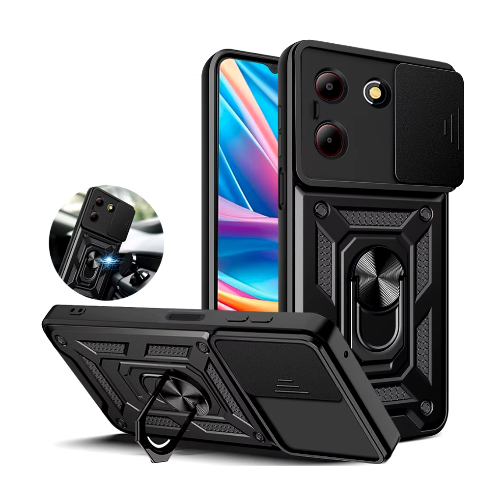 Чохол-накладка BeCover Military для ZTE Blade A54 Black (712172) фото7