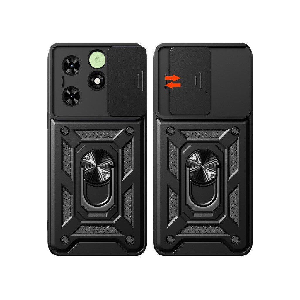 Чохол до мобільного телефона BeCover Military Tecno Spark 20C (BG7n) Black (710685) фото2