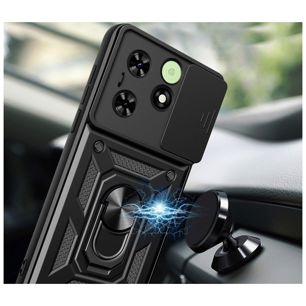 Чохол до мобільного телефона BeCover Military Tecno Spark 20C (BG7n) Black (710685) фото4