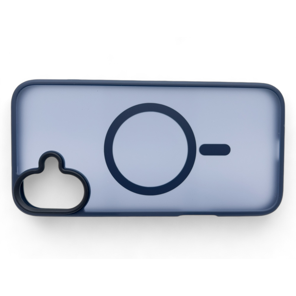Чохол-накладка BeCover Metal Buttons Case MagSafe для Apple iPhone 16 Plus Blue (712094) фото4