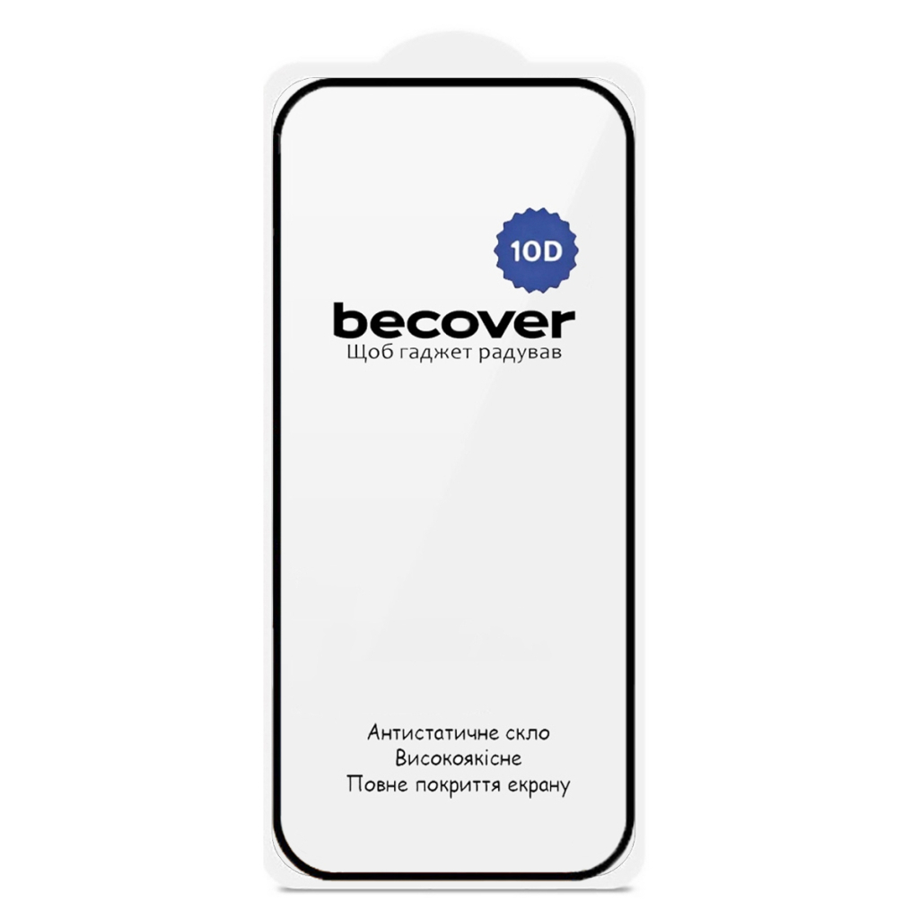 Защитное стекло BeCover 10D Realme 15T Black (714765) фото3