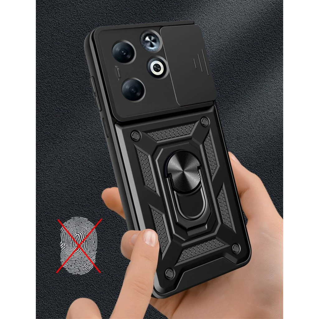 Чохол-накладка BeCover Military для Infinix Smart 9 (X6532) Black (713049) фото6
