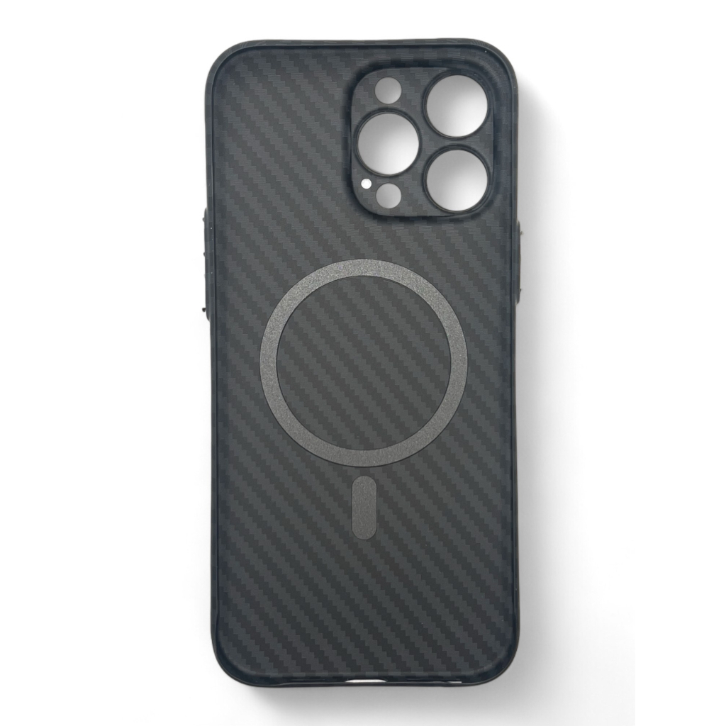 Чохол-накладка BeCover Carbonite Case MagSafe для Apple iPhone 16 Pro Black (712068) фото2