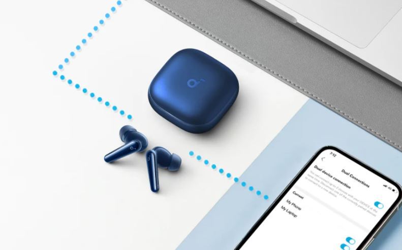 Наушники Anker SoundCore Liberty 5 ANC Blue (A3957G31) фото13
