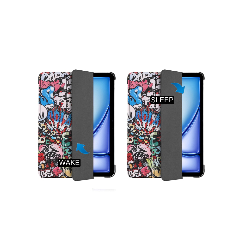 Чехол-книжка BeCover Smart Case для Apple iPad Air 11" M4 2026 Graffiti (715211) фото6