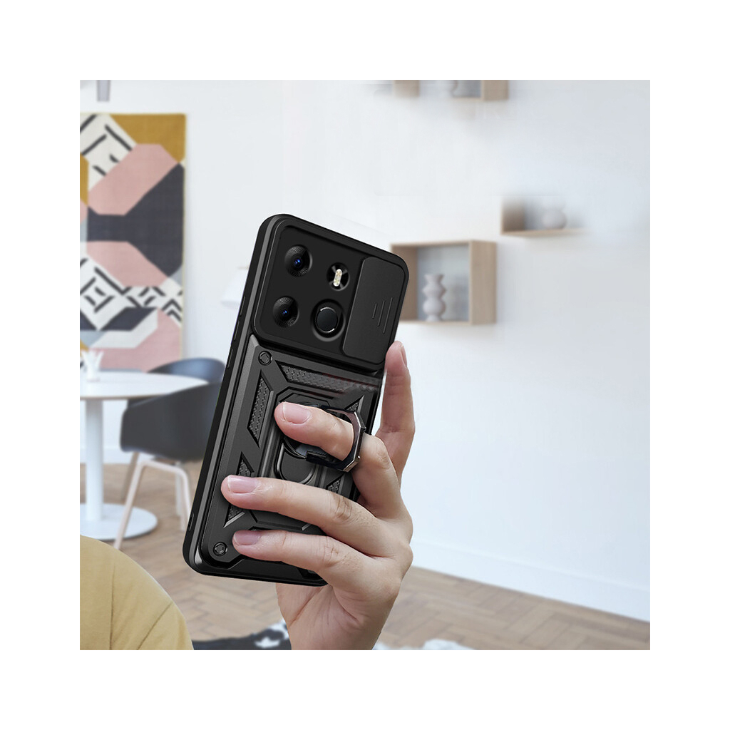 Чохол-накладка BeCover Military для Tecno Spark Go 2023 (BF7) Black (709151) фото2