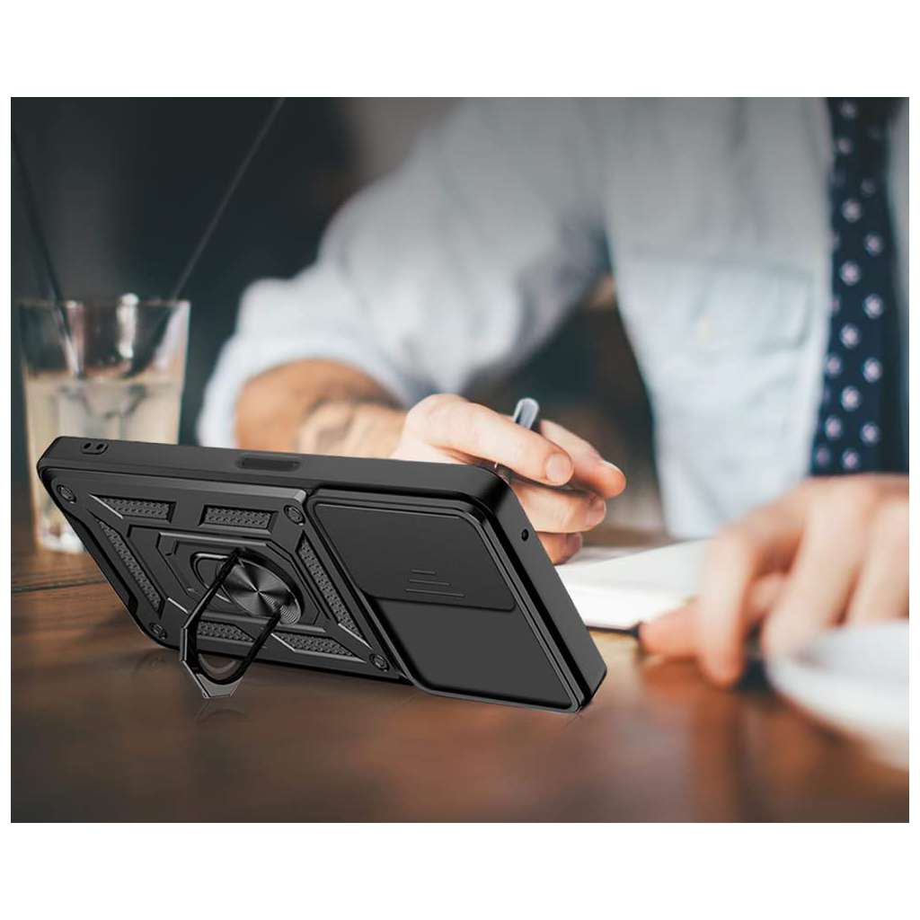 Чохол-накладка BeCover Military для Tecno Spark Go 2023 (BF7) Black (709151) фото4