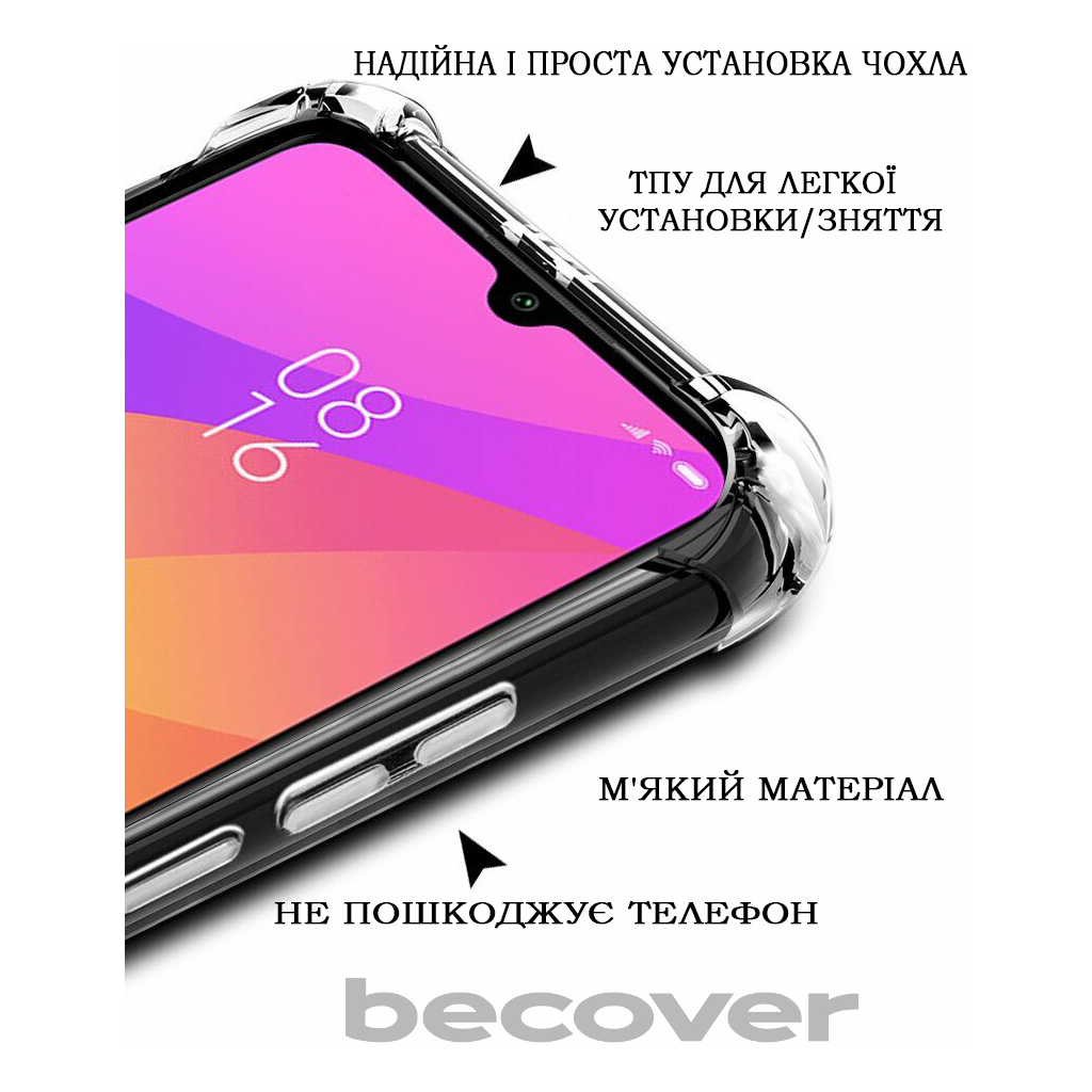 Чохол-накладка BeCover для OnePlus 12 Clear (711784) фото4