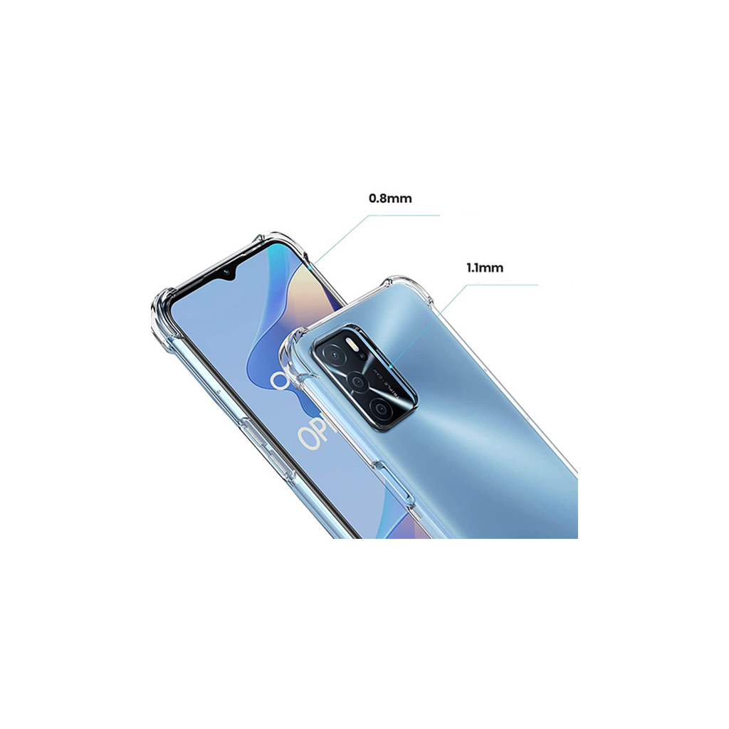 Чохол-накладка BeCover Anti-Shock для Oppo A16/A16s Clear (707343) фото4
