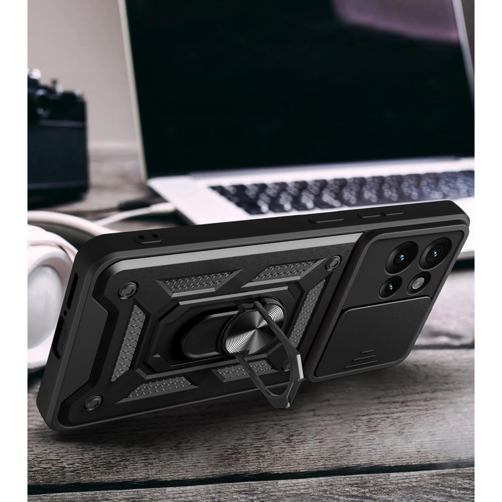 Чохол-накладка BeCover Military для Motorola Edge 50 Black (713050) фото4