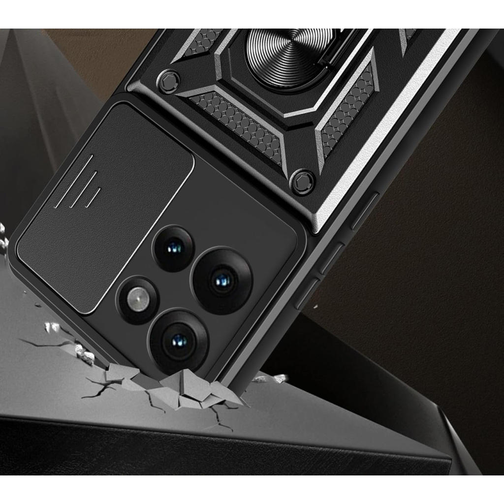 Чохол-накладка BeCover Military для Motorola Edge 50 Black (713050) фото6