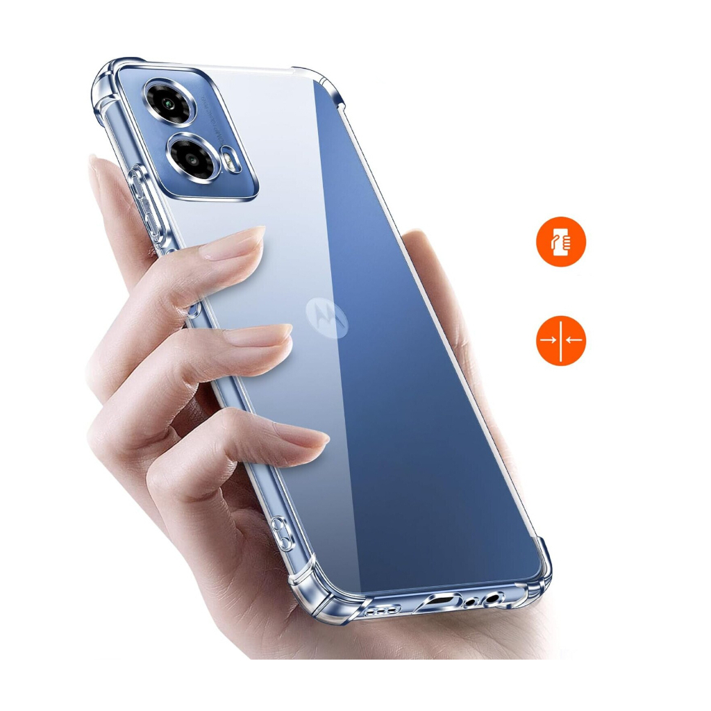 Чохол-накладка BeCover Anti-Shock для Motorola Moto G35 Clear (712779) фото