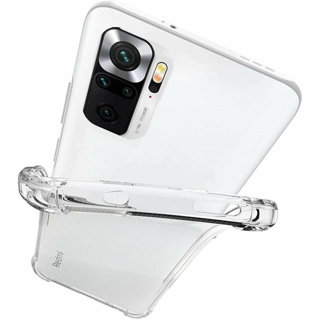 Чохол-накладка BeCover Anti-Shock для Xiaomi Redmi Note 10/10s Clear (706074) фото4