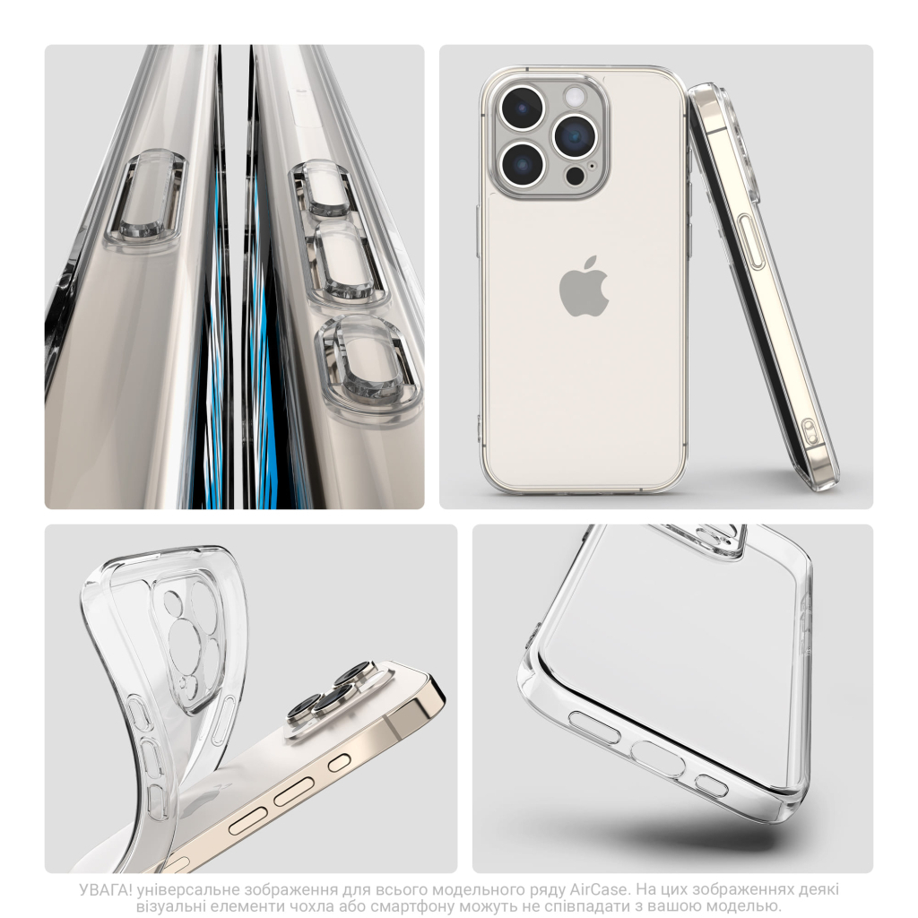 Чохол до мобільного телефона Armorstandart Air Xiaomi 15T 5G Clear (ARM86979) фото4