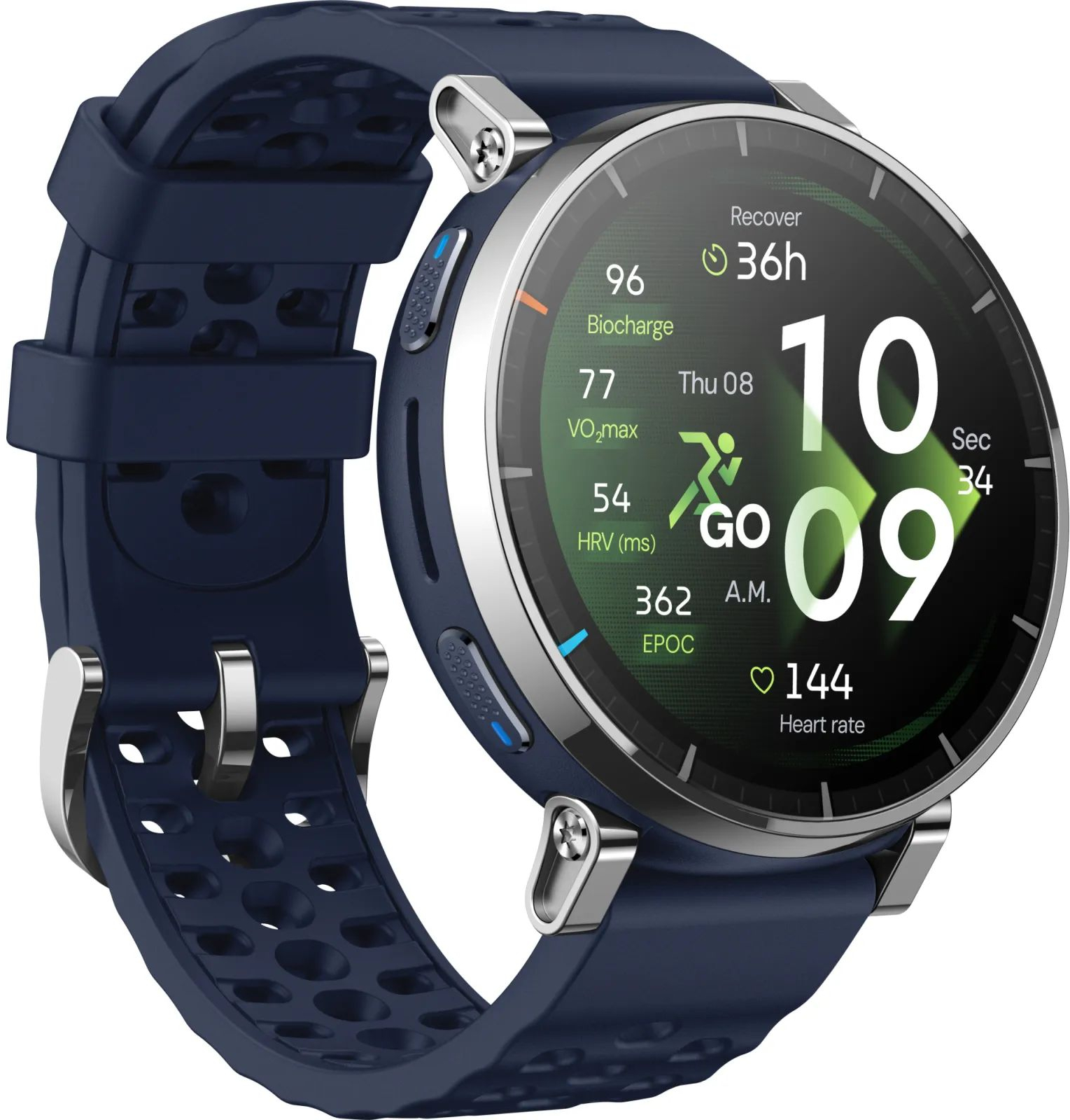 Смарт-годинник Amazfit Active 3 Premium Blue (W2559GL2N) фото3