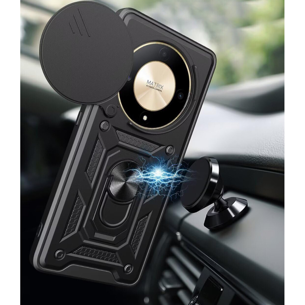Чохол-накладка BeCover Military для Honor Magic6 Lite 5G Black (710997) фото4