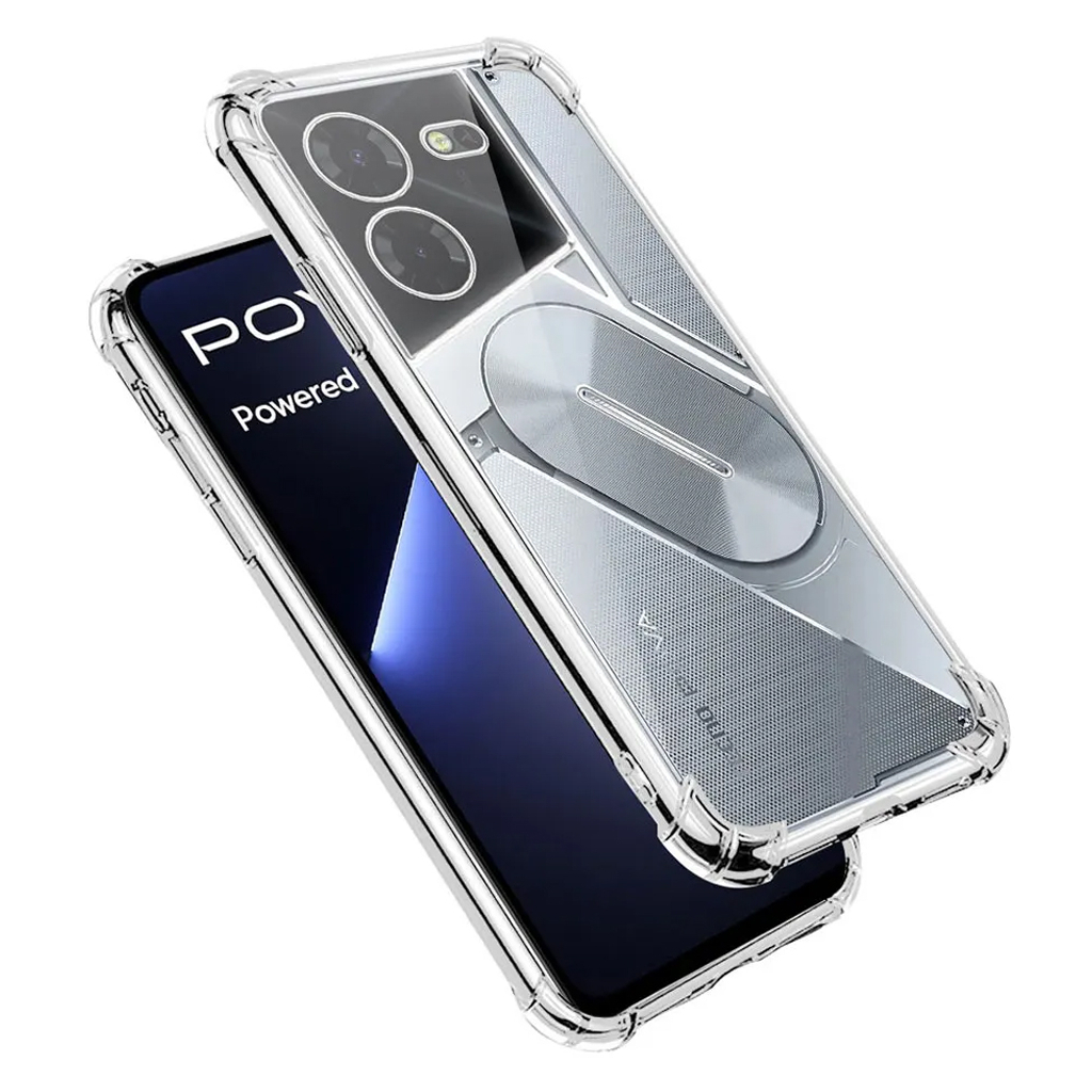 Чохол-накладка BeCover Anti-Shock для Tecno Pova 5 Pro 5G (LH8n) Clear (711780) фото
