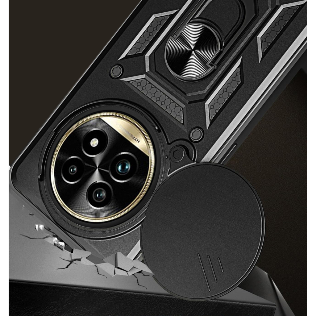 Чохол-накладка BeCover Military для Realme 13 Plus 5G Black (713076) фото4