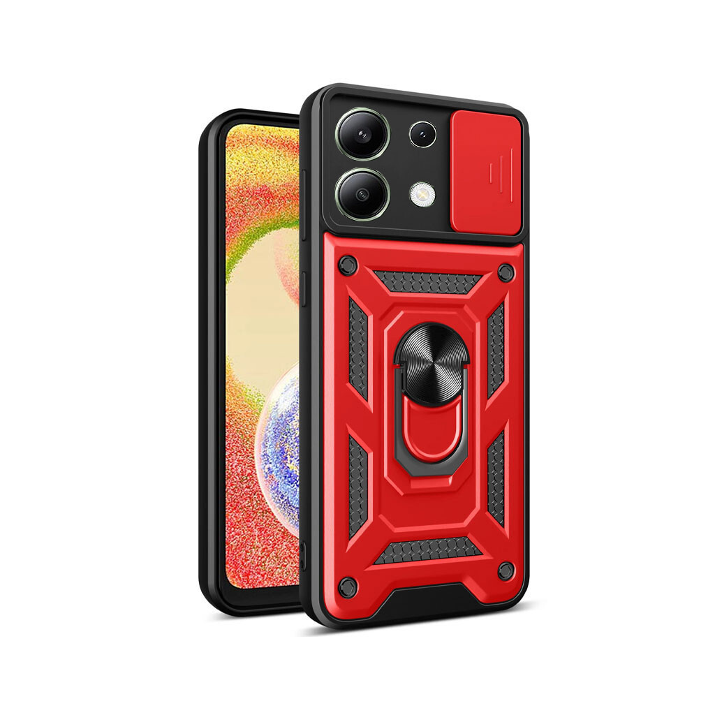 Чохол до мобільного телефона BeCover Military Xiaomi Redmi Note 13 4G Red (710692) фото